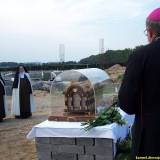 2007.07.27 Nawiedzenie placu budowy przez relikwie św. Teresy 11